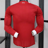 Long sleeve 25-26 Liverpool home Player Version Thailand Quality