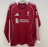 25-26 Liverpool home Long sleeve Thailand Quality