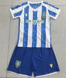 Kids kit 25-26 Sheffield Wednesday home Thailand Quality