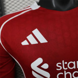 Long sleeve 25-26 Liverpool home Player Version Thailand Quality
