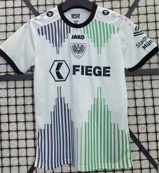 25-26 SC Preußen Münster Away Fans Version Thailand Quality