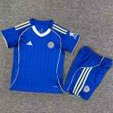 Kids kit 25-26 Leicester City home Thailand Quality