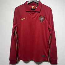 Long sleeve 2020 Portugal home Retro Jersey Thailand Quality