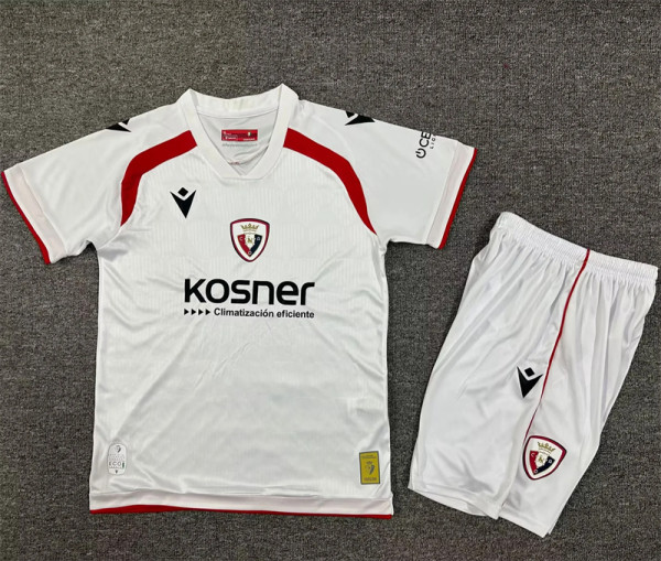 Kids kit 25-26 Osasuna Third Away Thailand Quality