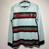 Long sleeve 2020 Portugal Away Retro Jersey Thailand Quality