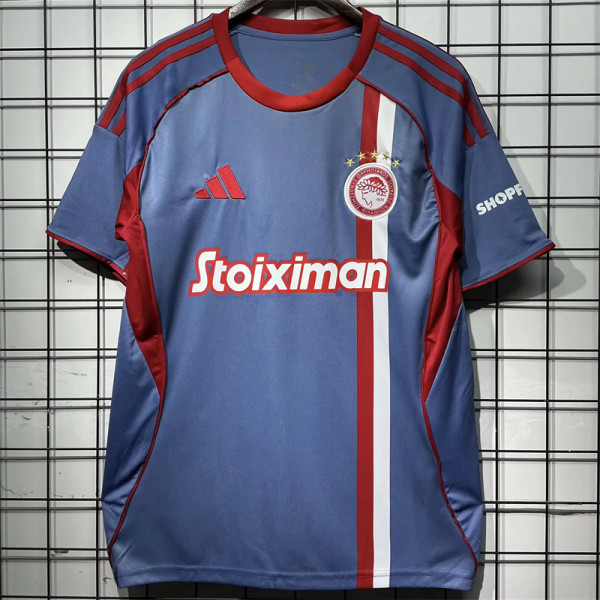 25-26 Olympiacos Third Away Fans Version Thailand Quality