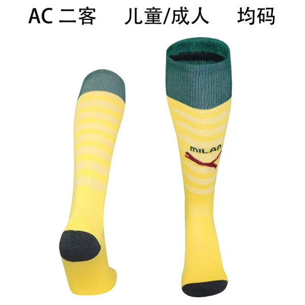 25-26 AC Milan Third Away Soccer Socks