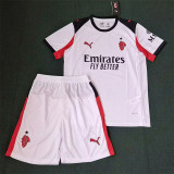 25-26 AC Milan Away Set.Jersey & Short High Quality