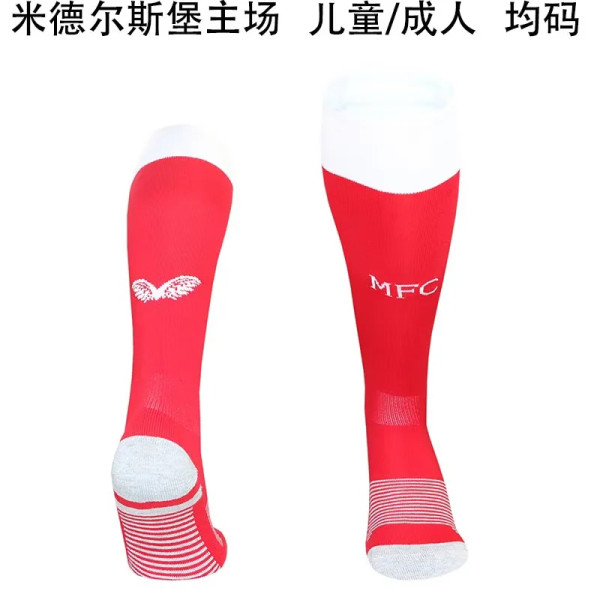25-26 Middlesbrough home Soccer Socks