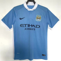 15-16 Manchester City home Retro Jersey Thailand Quality