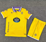 Kids kit 25-26 Real Valladolid Third Away Thailand Quality