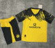 Kids kit 25-26 Borussia Dortmund home Thailand Quality