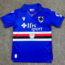 25-26 Sampdoria home Fans Version Thailand Quality
