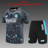 Kids kit 25-26 SSC Napoli (Training clothes) Thailand Quality