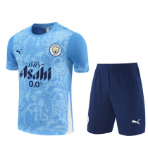 25-26 Manchester City (Training clothes) Set.Jersey & Short High Quality