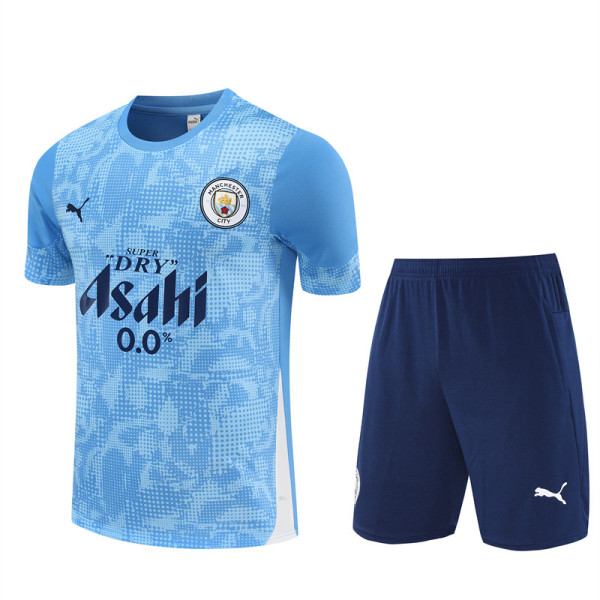 25-26 Manchester City (Training clothes) Set.Jersey & Short High Quality