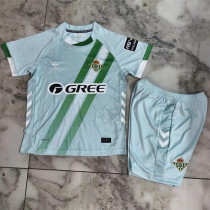 Kids kit 25-26 Real Betis Away Thailand Quality