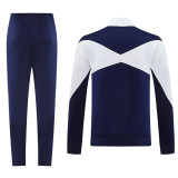 25-26 Tott (royal blue) Jacket  Adult Sweater tracksuit set