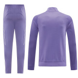 25-26 Manchester United (Purple) Jacket Adult Sweater tracksuit set