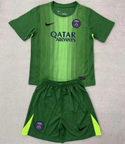 Kids kit 25-26 Paris Saint-Germain (Goalkeeper) Thailand Quality