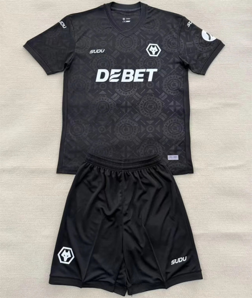 25-26 Wolverhampton Wanderers (Goalkeeper) Set.Jersey & Short High Quality