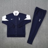 25-26 Tott (royal blue) Jacket  Adult Sweater tracksuit set