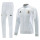 25-26 Real Madrid (light gray) Jacket Adult Sweater tracksuit set