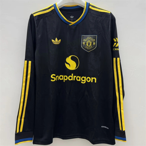 25-26 Manchester United Third Away Long sleeve Thailand Quality
