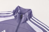 25-26 Manchester United (Purple) Jacket Adult Sweater tracksuit set