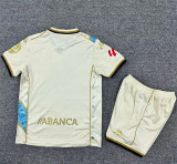 Kids kit 25-26 Deportivo la coruna Third Away Thailand Quality