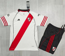 Kids kit 25-26 CA River Plate home Thailand Quality