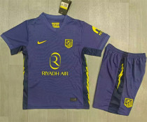 Kids kit 25-26 Atletico Madrid Away Thailand Quality