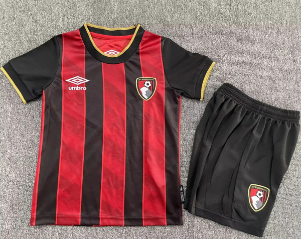 Kids kit 25-26 AFC Bournemouth home Thailand Quality