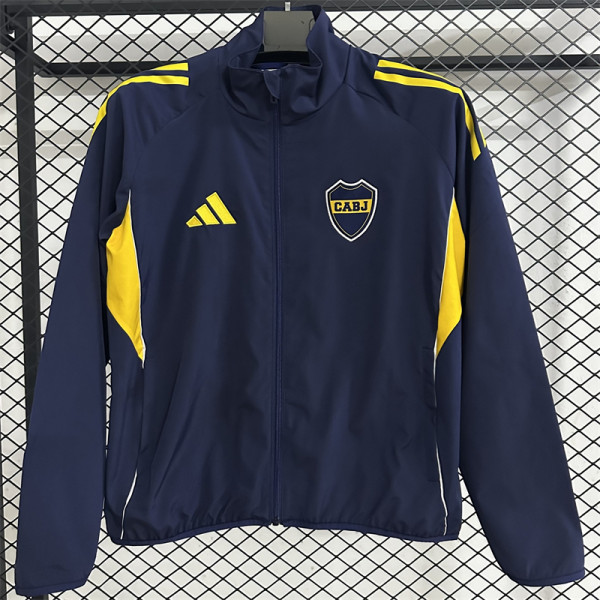 25-26 CA Boca Juniors (navy blue) Windbreaker Soccer Jacket