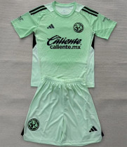Kids kit 25-26 Club América (Goalkeeper) Thailand Quality