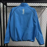 25-26 SSC Napoli (Blue waterproof) Windbreaker Soccer Jacket