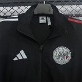 25-26 Ajax (black) Windbreaker Soccer Jacket