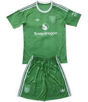 25-26 Manchester United (Goalkeeper) Set.Jersey & Short High Quality