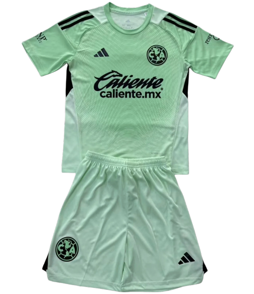 25-26 Club América (Goalkeeper) Set.Jersey & Short High Quality
