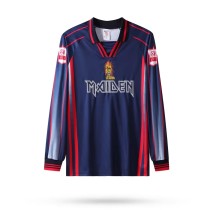 Long sleeve 1998 West Ham United home Retro Jersey Thailand Quality