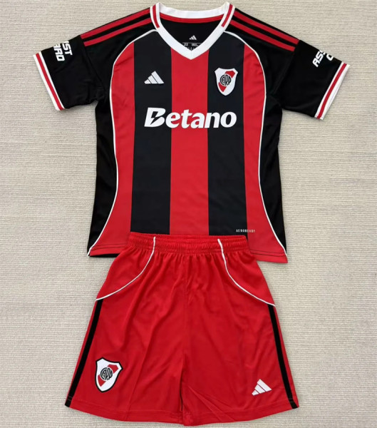 Kids kit 25-26 CA River Plate Away Thailand Quality