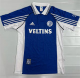 98-00 Schalke 04 home Retro Jersey Thailand Quality