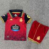 Kids kit 25-26 Deportivo la coruna Away Thailand Quality