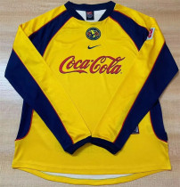 Long sleeve 01-02 Club América home Retro Jersey Thailand Quality