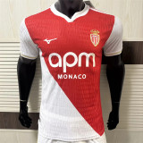 25-26 AS Monaco FC home Player Version Thailand Quality