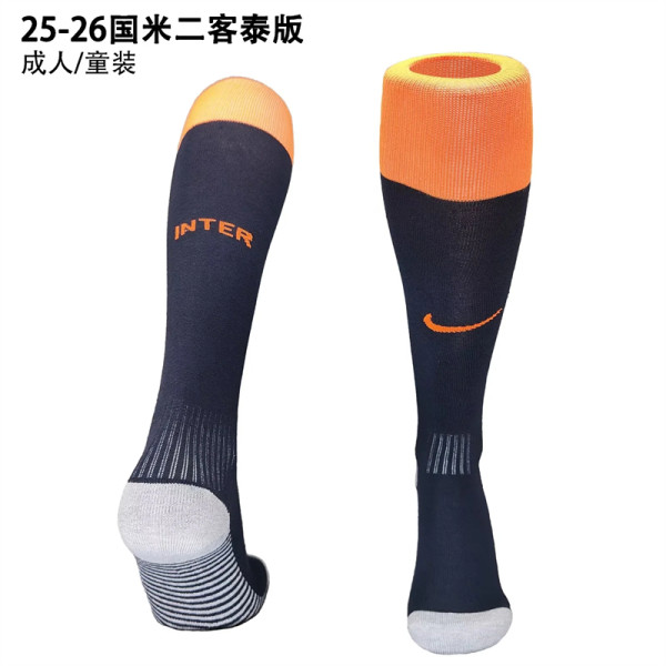 25-26 Inter milan Third Away Soccer Socks
