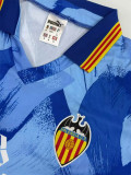 90-91 Valencia CF Away Retro Jersey Thailand Quality