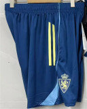 25-26 Real Zaragoza (Training clothes) Soccer shorts Thailand Quality