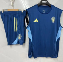 25-26 Real Zaragoza (Vest) Set.Jersey & Short High Quality