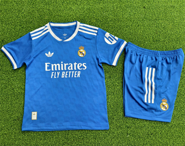 Player Version Kids kit 25-26 Real Madrid Third Away Thailand Quality